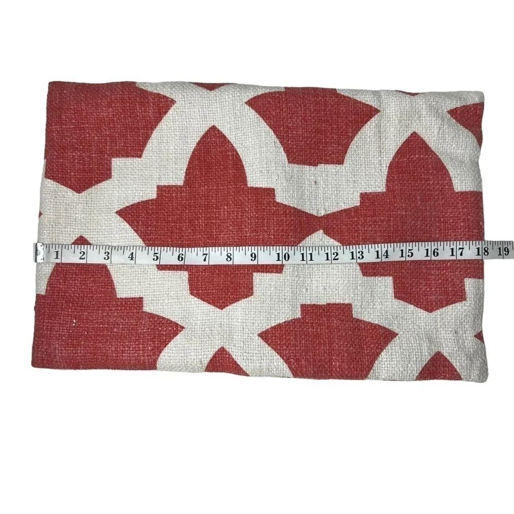 Mela Artisans Ikat Pillow **Cover 18 X 12 Pearly Button Closure NEW Lumbar Throw